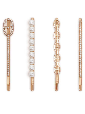 Aldo Aldo Set di 4 fermagli per capelli Soha 13935315 Oro