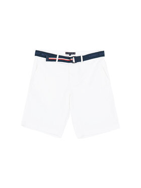 Tommy Hilfiger Tommy Hilfiger Pantaloncini MW0MW24874YCF Bianco Regular Fit