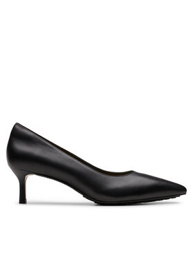 Clarks Clarks Augstpapēžu kurpes Adela Court 26179296 Melns
