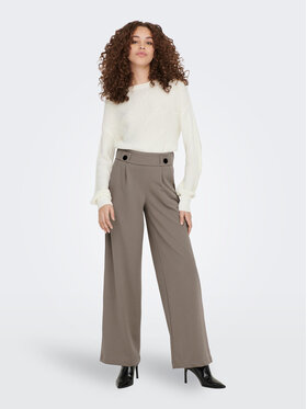 JDY JDY Stoffhose Geggo 15208430 Beige Wide Leg