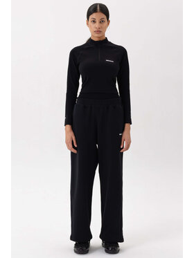 Misaga Misaga Spodnie dresowe WIDE-LEG Czarny Wide Leg