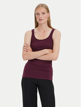 Vero Moda Vero Moda Top Maxi 10185110 Fioletowy Regular Fit
