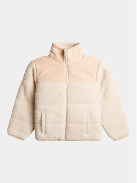 Roxy Roxy Cappotto in shearling When I Ride Jckt ERGJK03121 Beige Regular Fit