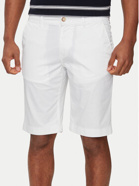 Baldessarini Baldessarini Stoffshorts B1 16939/000/2402 Weiß Regular Fit