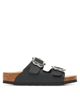 Birkenstock Birkenstock Nazouváky Arizona Flower Buckle Kids 1029844 S Černá