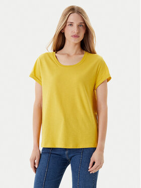 United Colors Of Benetton United Colors Of Benetton T-Shirt 3BVXD109F Gelb Regular Fit