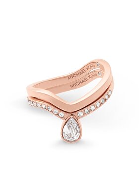 Michael Kors Michael Kors Prstýnek MKJ7126791504 Růžové zlato