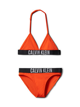 Calvin Klein Swimwear Calvin Klein Swimwear Bikiny KY0KY00090 Oranžová