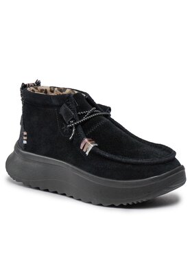 Hey Dude Hey Dude Īsi apavi Wendy Peak Hi Suede 40411-001 Melns