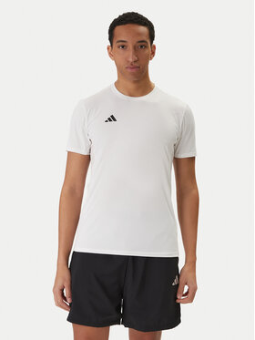adidas adidas Funkčné tričko Adizero Essentials IN1157 Biela Slim Fit