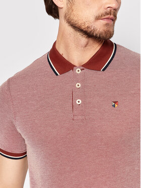 Jack&Jones PREMIUM Polo Bluwin 12169064 Crvena Regular Fit