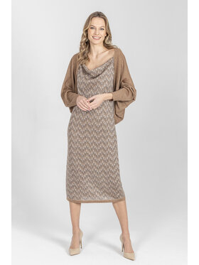 Deni Cler Milano Deni Cler Milano Kardigan T-DC-U403-F2-20-71-1 Brązowy Regular Fit