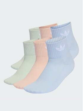 adidas adidas Skarpety długie Mid Ankle Socks 6 Pairs Różowy