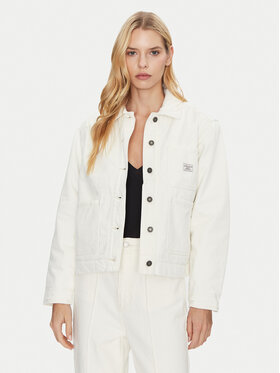 Guess Guess Дънково яке W4BN65 D5J31 Бял Regular Fit