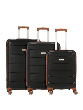 cocoono cocoono Komplet walizek 303980 Brązowy