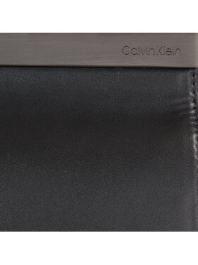 Calvin Klein Ročna Torba Metal Edge Shldr Bag Sm W/ Flap K60K611172 Črna