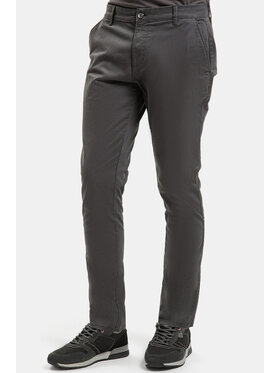Cross Jeans Cross Jeans Chinosy E 120-241 Szary Tapered Leg