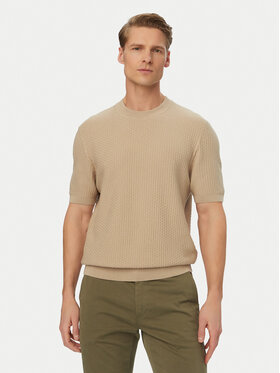 BOSS BOSS Pullover H-Nilton 50560468 Hellbeige Regular Fit