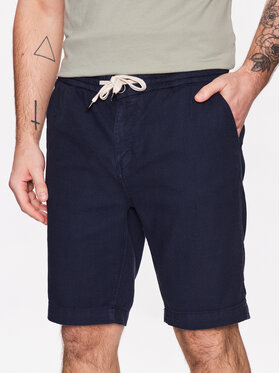 Petrol Industries Petrol Industries Bavlnené šortky M-1030-SHO538 Tmavomodrá Regular Fit