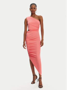 Patrizia Pepe Patrizia Pepe Коктейльна сукня 2A2919 J280 R854 Кораловий Regular Fit