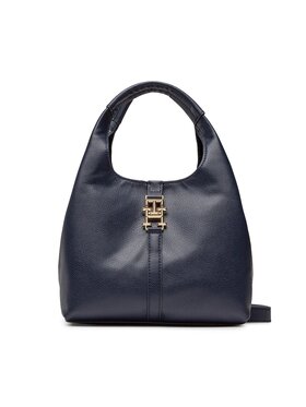 Tommy Hilfiger Tommy Hilfiger Táska Th Plush Small Satchel AW0AW14185 Sötétkék