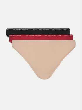Tommy Hilfiger Tommy Hilfiger Komplet 3 par fig klasycznych UW0UW05953 Kolorowy