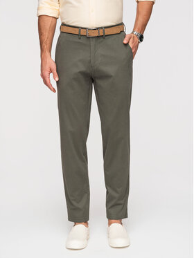 Ombre Ombre Chinosy OM-PACP-0293 Khaki Chino Fit