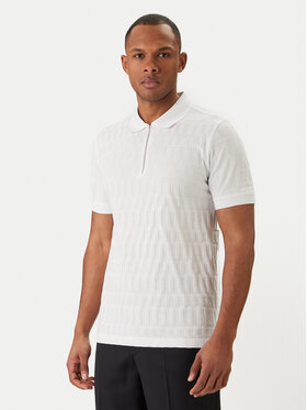 KARL LAGERFELD KARL LAGERFELD Pólóing 745008 562203 Fehér Regular Fit