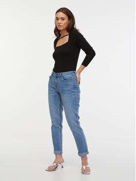 Orsay Orsay Bluzka 1000141660000__XL Czarny Slim Fit