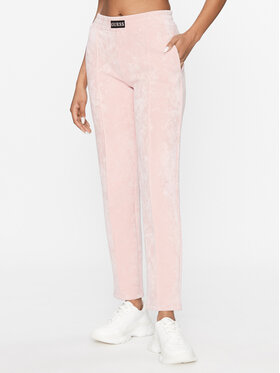 Guess Guess Долнище анцуг V3BB00 KBC00 Розов Regular Fit