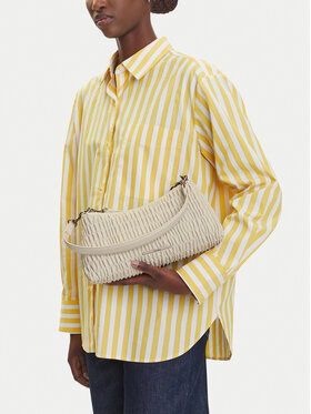 Calvin Klein Jeans Calvin Klein Jeans Torebka Rouched Shoulder Bag LV04K3088G Écru
