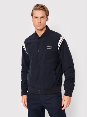 Tommy Hilfiger Tommy Hilfiger Bomber striukė Varsity MW0MW26103 Tamsiai mėlyna Regular Fit