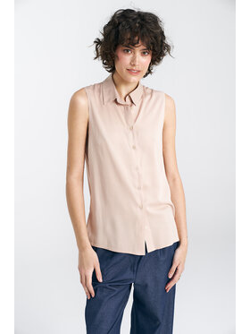 NIFE NIFE Halenka B159 Béžová Regular Fit