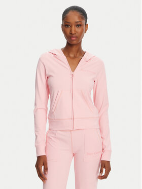 Juicy Couture Juicy Couture Majica dugih rukava Active JCSAS125401 Ružičasta Slim Fit