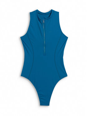 4F 4F Strój kąpielowy AQUA FORCE Turkusowy