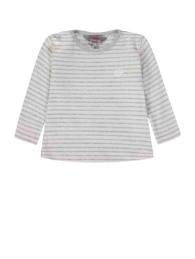 Kanz Kanz Bluzka 1846611-8095 Szary Basic Fit