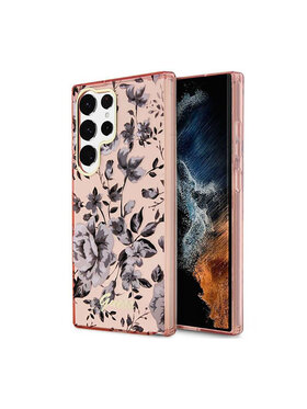 Guess Guess Etui na telefon Flower Collection Różowy