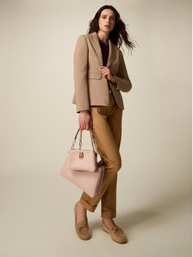 Oltre Oltre Pantaloni di tessuto P740R008874N022 Marrone Regular Fit