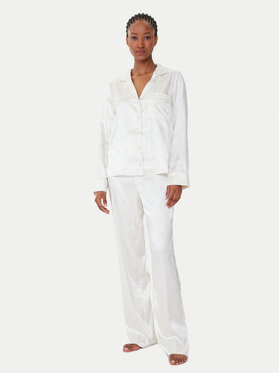 Guess Guess Pižama O5BX05 W4732 Écru Regular Fit