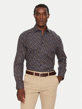 Pierre Cardin Pierre Cardin Hemd C6 11010.0318 Dunkelblau Regular Fit