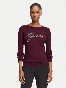 Guess Guess Kampsun W6BR53 Z1454 Bordoopunane Regular Fit
