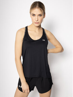 Under Armour Under Armour Funkčné tričko Ua Knockout 1351596 Čierna Loose Fit