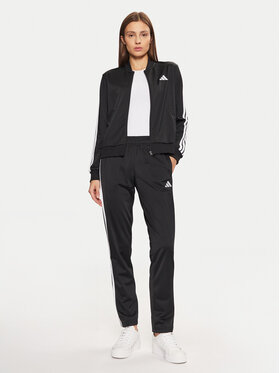 adidas Спортивний костюм Essentials 3-Stripes JD5434 Чорний Regular Fit