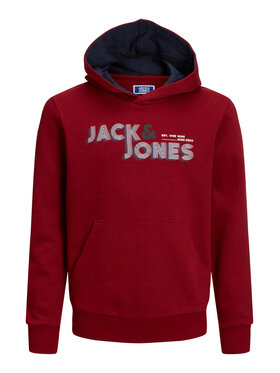 Jack&Jones Junior Jack&Jones Junior Bluza Friday 12219582 Bordowy Regular Fit