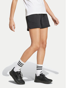 adidas adidas Szorty sportowe Essentials Small Logo JH3685 Czarny Loose Fit