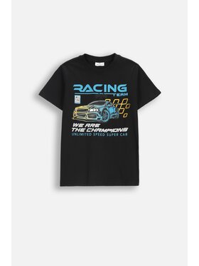 Coccodrillo Coccodrillo T-Shirt ZC5143204CBJ-021 Czarny Regular Fit