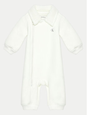 Calvin Klein Jeans Calvin Klein Jeans Зимен детски гащеризон IN0IN00255 Екрю Regular Fit