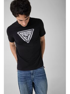 Guess Guess T-Shirt 183983 Czarny Classic Fit