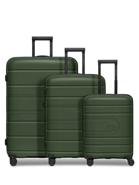 Redolz Redolz Komplet walizek 320908 Zielony