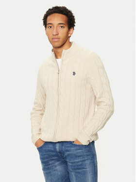 U.S. Polo Assn. U.S. Polo Assn. Džemper MUP3791 Bež Regular Fit